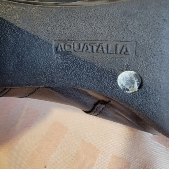 Aquatalia Leather Ankle Booties - Picture 6 of 12